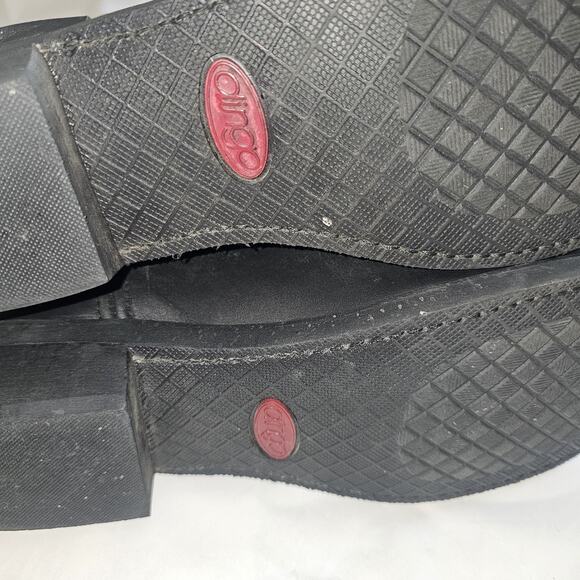 Dingo Boots 12D Rev Up Zipper Up Square Toe Biker Motorcycle DI19090 - Picture 11 of 15